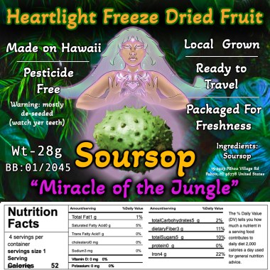 soursop 1 label